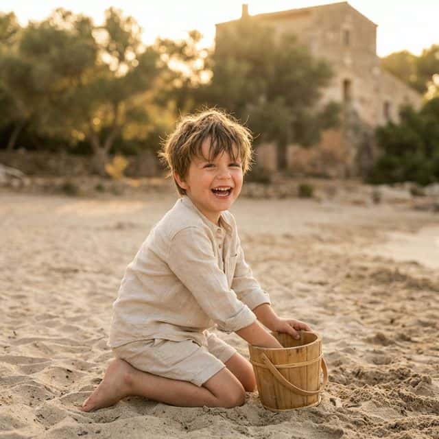 Portrait photography: Qué ponerles: Guía de vestuario para sesiones de fotos infantiles en Mallorca
