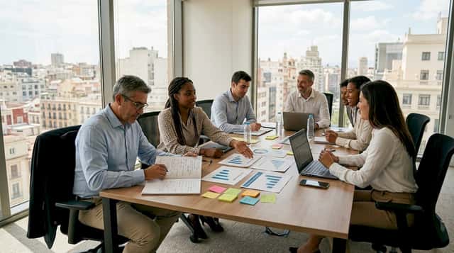 Cómo preparar fotos de equipo empresarial auténticas