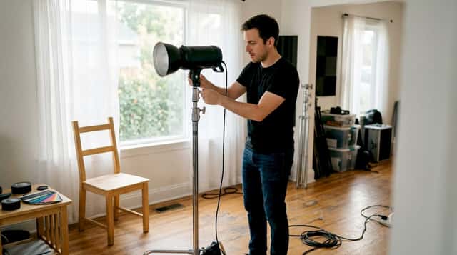 Guía paso a paso: retratos en estudio auténticos